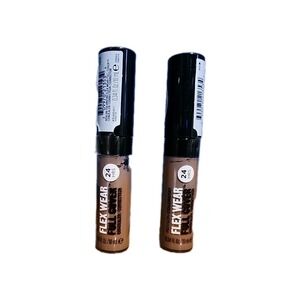 Revlon Colorstay Flex Wear Full Cover Concealer 075 Hazelnut 0.34 Fl oz Lot of 2